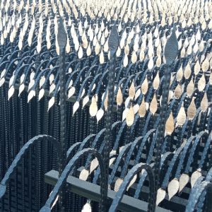 نرده حفاظ سرنیزه ای آبشاری